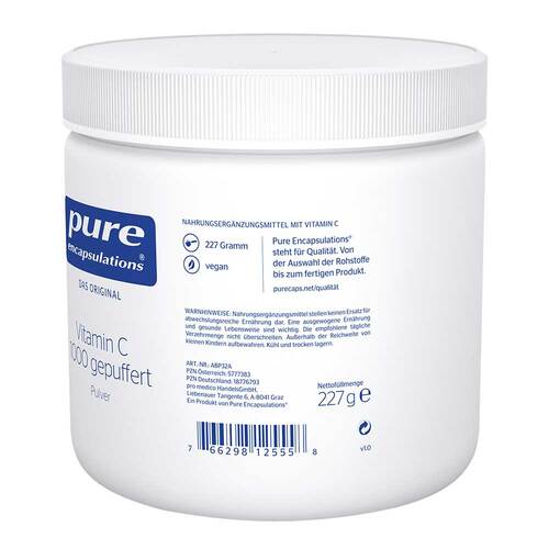 Pure Encapsulations Vitamin C 1000 gepuffert Pulver  - 2