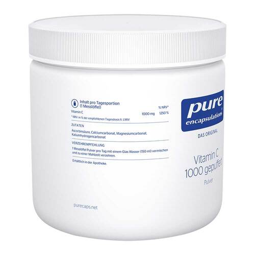 Pure Encapsulations Vitamin C 1000 gepuffert Pulver  - 3