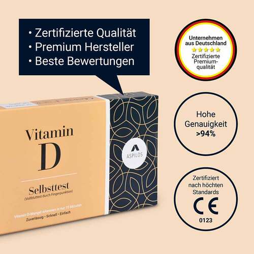 Aspilos Selbsttest Vitamin-D Blut - 6