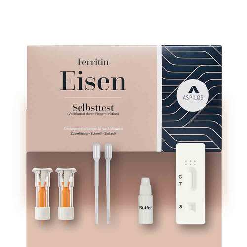 Aspilos Selbsttest Eisen Ferritin Blut - 2
