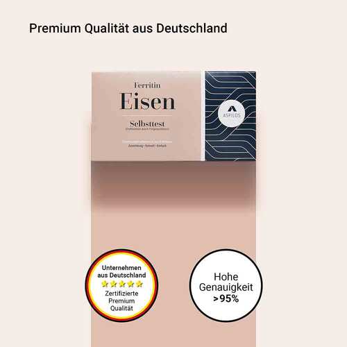 Aspilos Selbsttest Eisen Ferritin Blut - 5