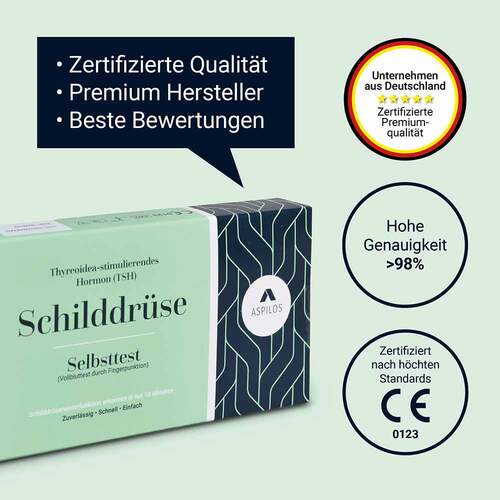 Aspilos Selbsttest Schilddr&uuml;se Tsh Blut - 6