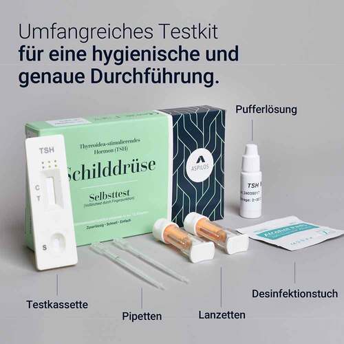 Aspilos Selbsttest Schilddr&uuml;se Tsh Blut - 8
