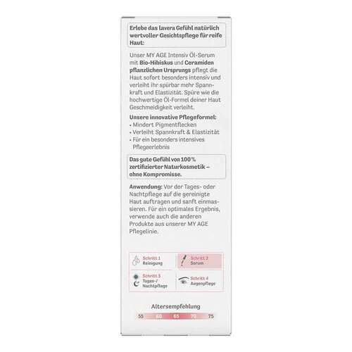 Lavera My Age Intensiv &Ouml;l-Serum dt - 4
