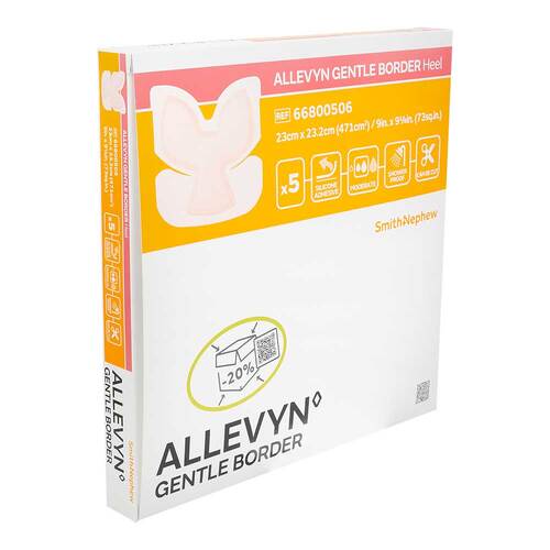 ALLEVYN Gentle Border Heel 23x23,2 cm Schaumv. - 1