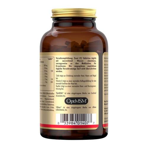 Solgar Haut Haare N&auml;gel Komplex Tabletten - 3