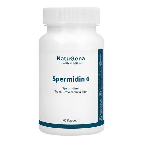 Spermidin 6 + Resveratrol+Zink vegan Kapseln - 1