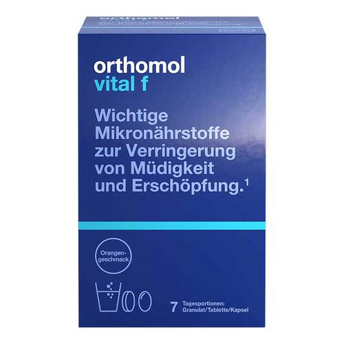 Orthomol Vital F Granulat / Kap./Tabletten Kombipackung 7 Tage - 1
