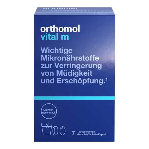 Orthomol Vital M Granulat / Kap./Tabletten Kombipackung 7 Tage - 1