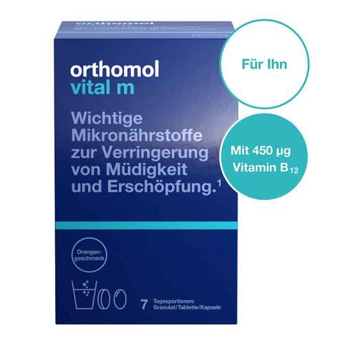 Orthomol Vital M Granulat / Kap./Tabletten Kombipackung 7 Tage - 2