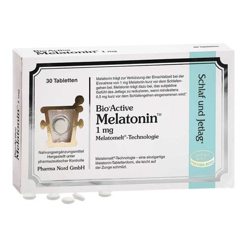 Bio Active Melatonin 1 mg Tabletten - 1