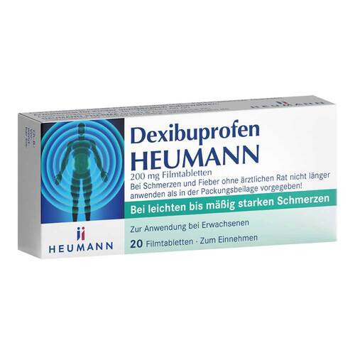Dexibuprofen Heumann 200 mg Filmtabletten - 1
