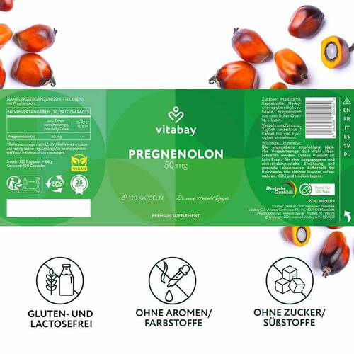 Pregnenolon 50 mg hochdosiert Kapseln - 2