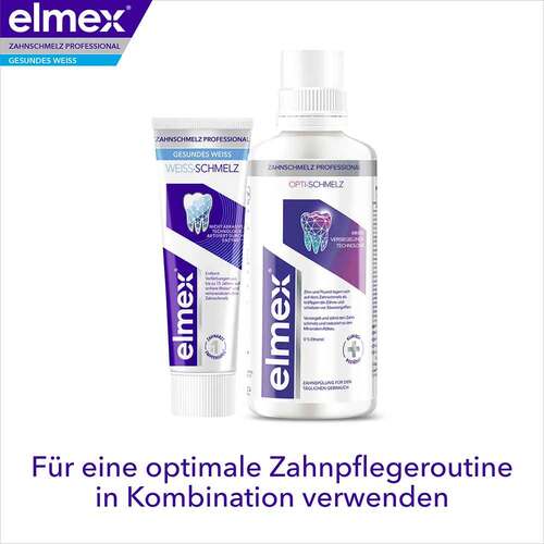 Elmex Zahnschmelz Prof. + gesundes Wei&szlig; Zahnpasta - 6