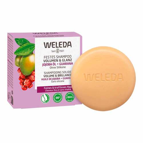 WELEDA festes Shampoo Volumen &amp; Glanz - 1
