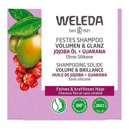 WELEDA festes Shampoo Volumen &amp; Glanz - 3