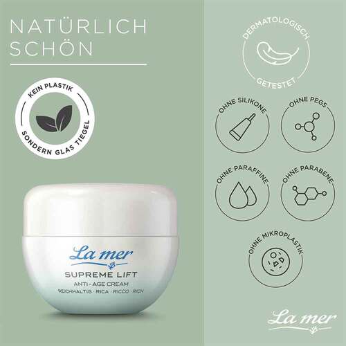 La Mersupreme Lift Anti-Age reichhaltig Creme ohne Par. - 4