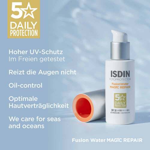 Isdin Fotoprotector Fusion Water Magic Repair Creme  - 3
