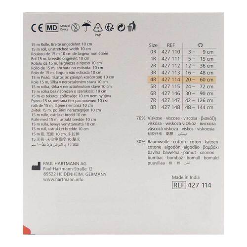 St&uuml;lpa Rolle 4R 10 cmx15 m Kopf / Bein/Ach. - 2