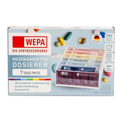 WEPA 7 Tage Wochenmagazin Piktogramme Regenbogen - 1