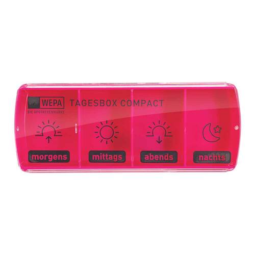 WEPA Tagesbox Compact farbig sortiert - 1