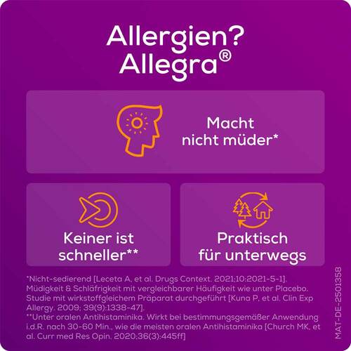 Allegra Allergietabletten 20 mg Schmelztabletten - 2