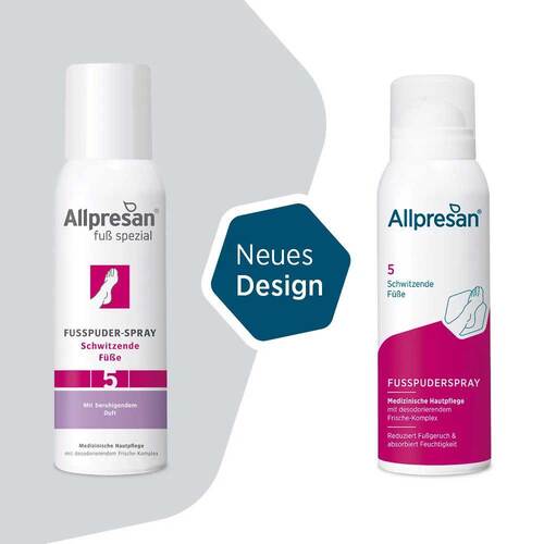 ALLPRESAN Fu&szlig; spezial Nr.5 Fu&szlig;puder-Spray - 2