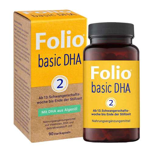 Folio 2 basic Dha Hartkapseln - 1