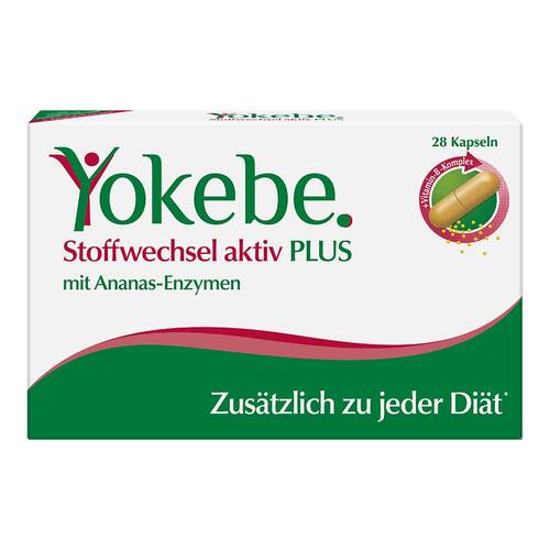 Yokebe Stoffwechsel aktiv Plus NF2 Kapseln DE - 1