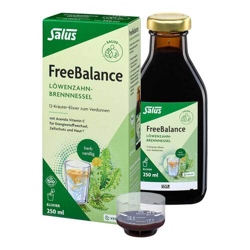 FREEBALANCE L&ouml;wenzahn-Brennnessel Elixier Bio - 1