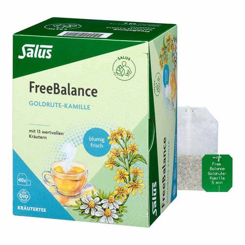 Freebalance Goldrute-Kamille Tee Bio Salus Fbeutel  - 1