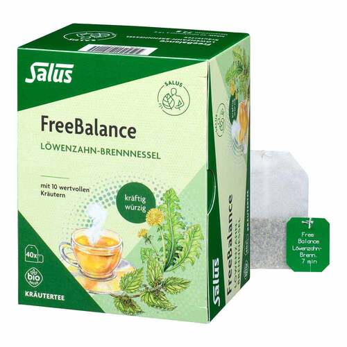 FREEBALANCE L&ouml;wenzahn-Brennnessel Tee Bio Salus - 1