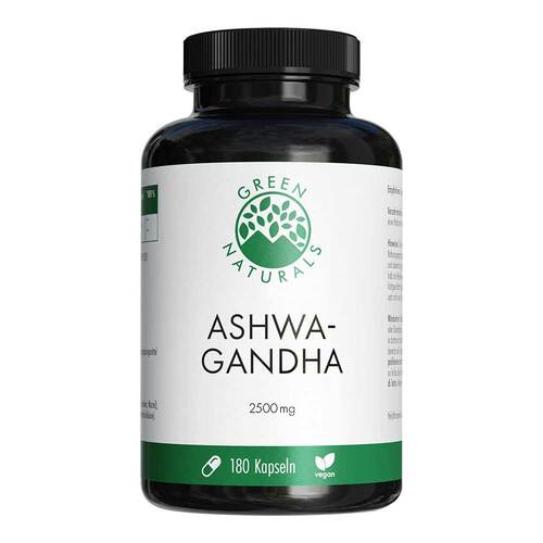 Green Naturals Ashwagandha 2500mg hochdos.veg.Kapseln  - 1