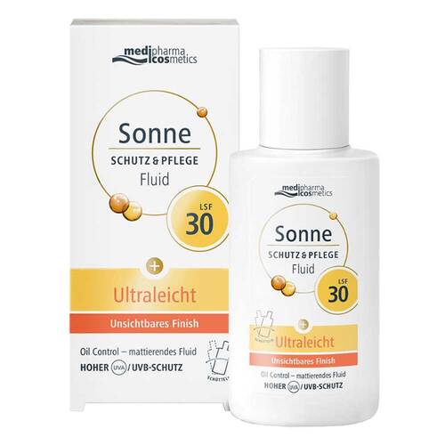 Sonne Schutz &amp; Pflege Fluid ultraleicht Lsf 30 - 1