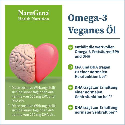 Omega-3 Vegan 2200mg mit 1351 Dha 672 Epa Algen&ouml;l &Ouml;l - 2