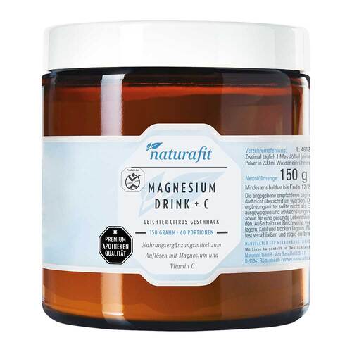 Naturafit Magnesium Drink + C Citrus Pulver - 1