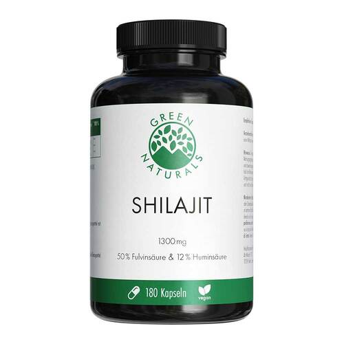 Green Naturals Shilajit 1300mg hochdos.vegan Kapseln  - 1