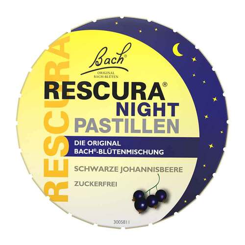 Bachbl&uuml;ten Original Rescura Night Past.schwarz Johan. - 2