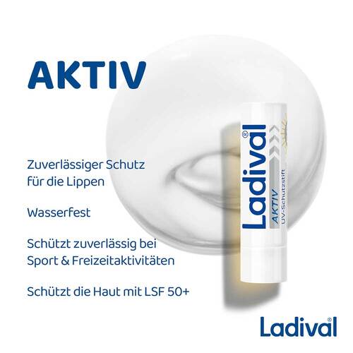 Ladival Aktiv UV-Schutzstift Lippen Lsf 50 +  - 4