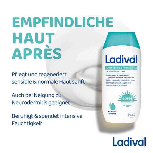 Ladival empfindliche &amp; normale Haut Apres Lotion - 4