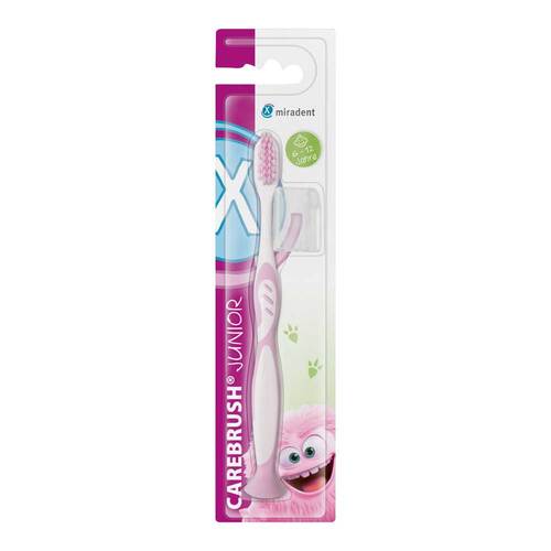 Miradent Carebrush Junior Zahnb&uuml;rste 6-12 J.pink - 1