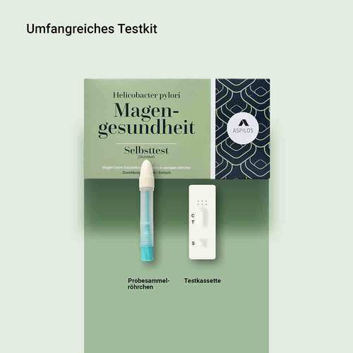 ASPILOS Selbsttest Magengesundheit H.pylori Stuhl - 3