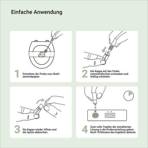 ASPILOS Selbsttest Magengesundheit H.pylori Stuhl - 4