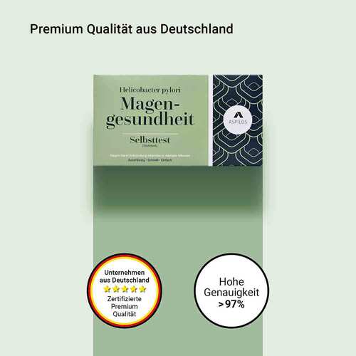 ASPILOS Selbsttest Magengesundheit H.pylori Stuhl - 5
