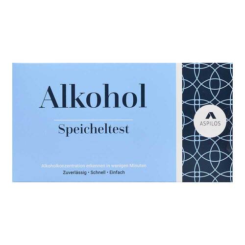 Aspilos Selbsttest Alkohol Speichel - 1