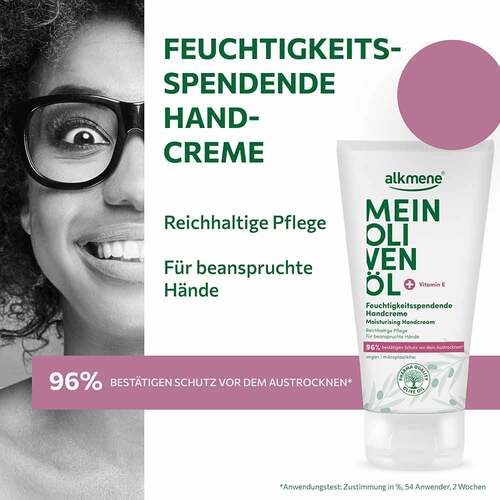 ALKMENE Mein Oliven&ouml;l Feuchtigkeit Handcreme - 2