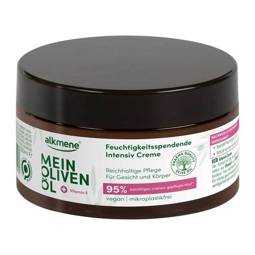 ALKMENE Mein Oliven&ouml;l Feuchtigkeit intensive Creme - 1
