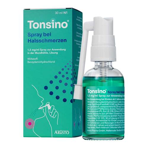 Tonsino Spray b.Hals.1,5mg / ml Spr.z.Anw.i.d.Mundh&ouml; - 1