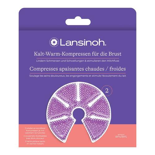 LANSINOH Kalt-Warm-Kompressen f&uuml;r die Brust - 1