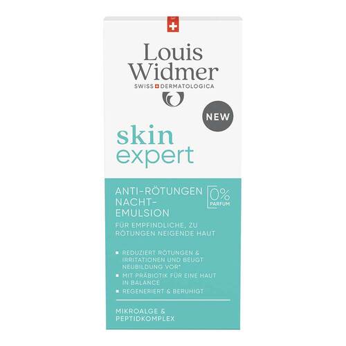 Widmer skinexpert Anti-R&ouml;tungen Nachtemulsion ohne P. - 2